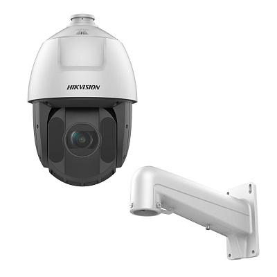 картинка Hikvision DS-2DE5432IWG-E(B) Сетевая высокоскоростная PTZ  камера + кронштейн на стену от компании Intant