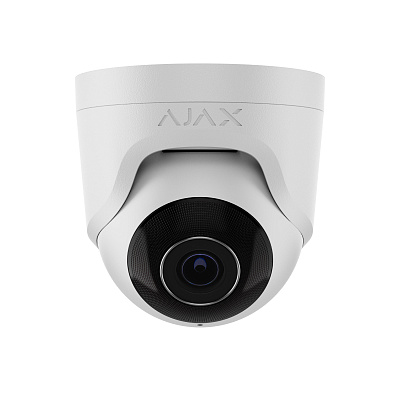 картинка Ajax TurretCam белый IP-камера проводная (8Мр/2,8 mm) от компании Intant