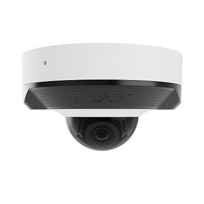 картинка Ajax DomeCam Mini белый IP-камера проводная (8Мр/ 2,8mm) от компании Intant