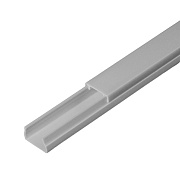 картинка Промрукав PR03.0069 Кабель-канал СЕРЫЙ RAL 7035 2-й замок в 15х10 мм от компании Intant