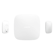 картинка Ajax Hub белый Контроллер систем безопасности (4G) от компании Intant