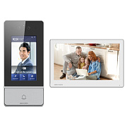 картинка Hikvision DS-KIS902-S Комплект DS-KV9503-WBE1 (вызывная панель) + DS-KH6350-WTE1 (монитор 7“) от компании Intant