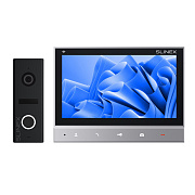 картинка Slinex KIT SK-07N Cloud серебро + черный + ML-17HD черный. Комплект домофона 7' с функцией переадресации + панель вызова от компании Intant