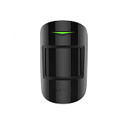 картинка Ajax UA MotionProtect Plus black Датчик движения с микроволновым сенсором и с иммунитетом к животным от компании Intant