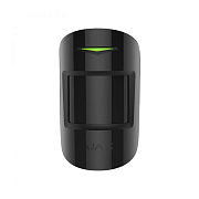 картинка Ajax MotionProtect Plus черный Датчик движения с микроволновым сенсором и с иммунитетом к животным от компании Intant