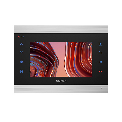 картинка Slinex SL-07N Cloud цвет серебро + чёрный. 7" Домофон с переадресацией вызова на смартфон от компании Intant