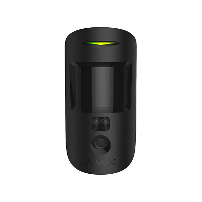 картинка Ajax MotionCam (PhOD) черный Датчик движения с фотоподтверждением тревог от компании Intant