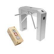картинка ZKTeco TS2000 Pro Тумбовый турникет-трипод с автоматическими планками Антипаника + TPB-03 Пульт управления от компании Intant