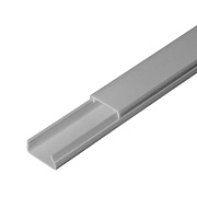 картинка Промрукав PR03.0071 Кабель-канал СЕРЫЙ RAL 7035 2-й замок в 20х10 мм от компании Intant