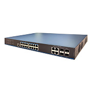 картинка UTEPO UTP3320TS-PSB-L2 Коммутатор 16-портовый управляемый PoE от компании Intant