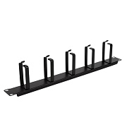 картинка Finen HCMM1U5R Горизонтальный кабельный органайзер 1U (5 колец) от компании Intant