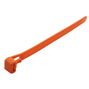 картинка Промрукав PR08.29311 Многоразовая хомут-стяжка 200 х 7,5 мм (оранжевая) (50 шт/уп) от компании Intant