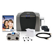 картинка Принтер HID Fargo DTC1250e + Лента YMCKO + Чистящий комплект + ПО для принтера Asure ID Solo от компании Intant