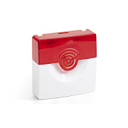 картинка Рубеж ОПОП 124-7 24В (бело/красный) Оповещатель охранно-пожарный свето-звуковой от компании Intant