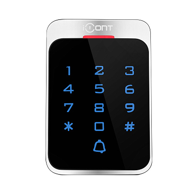 картинка iCode-T50EM Антивандальная кодонаборная панель со считывателем RFID карт EM-Marine от компании Intant