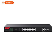 картинка IP-Com G1120P-16-250W Коммутатор 16-портовый неуправляемый PoE от компании Intant