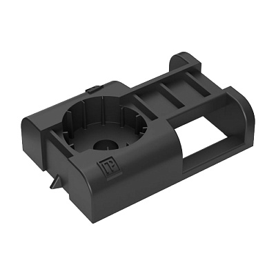 картинка Промрукав PR13.0458 Площадка под стяжку для прямого монтажа в гофроящике черная (1900 шт/кор) от компании Intant