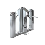 картинка Oxgard Praktika Т-03-D Турникет моторизованный двухсторонний со стеклом и планками антипаника от компании Intant