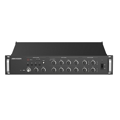 картинка Hikvision DS-QAZ1A1000G1-VB4 Сетевой усилитель 1000 Вт, 4 зоны от компании Intant