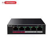 картинка HiLook NS-0105P-35(B) Коммутатор 4-портовый неуправляемый PoE от компании Intant