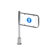 картинка Oxgard Калитка пружинная К-11 левая  600 нержавеющая сталь, ширина 725 мм от компании Intant