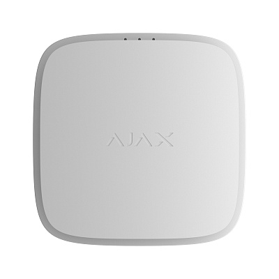 картинка Ajax EN54 FireProtect (Heat/Sounder) белый Извещатель пожарный комбинированный (тепловой и звуковой) от компании Intant