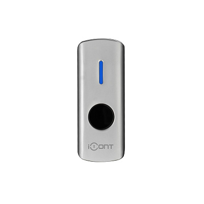 картинка iButton OP02H LED Бесконтактная кнопка выхода из цинкового сплава (накладная, NO/NC/COM) от компании Intant