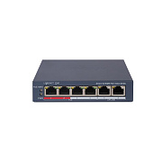 картинка Hikvision DS-3E1106P-EI/M Коммутатор 4-портовый PoE, управление через Hik-Partner Pro от компании Intant