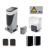 картинка NICE SLH400BDKCE Комплект для откатных ворот до 400 кг до 6м. 24В от компании Intant