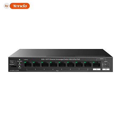 картинка IP-Com G1110PF-8-120W Коммутатор 8-портовый неуправляемый PoE от компании Intant