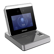 картинка Hikvision DS-K1F600-D6E-F Терминал для сбора изображении лиц и отпечатков пальцев от компании Intant