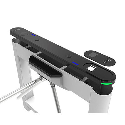 картинка ZKTeco Saturn T1000 Тумбовый турникет-трипод с автоматическими планками от компании Intant