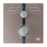 картинка ITC T-651 Панель управления с регулятором громкости для усилителей серии UC от компании Intant