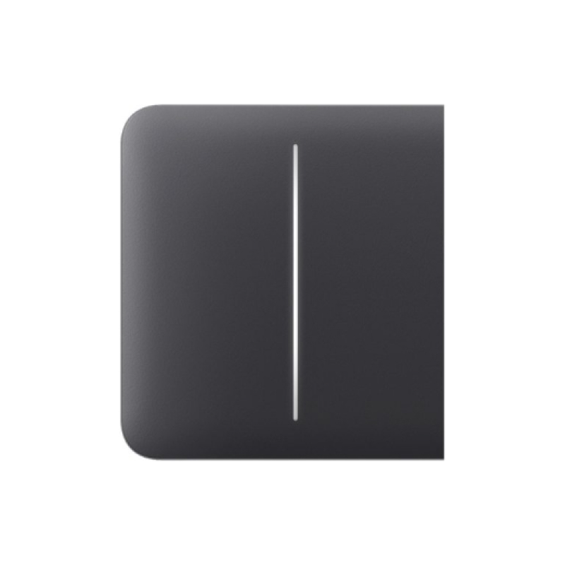 Ajax SideButton (2-gang) graphite Боковая кнопка для двухклавишного выключателя