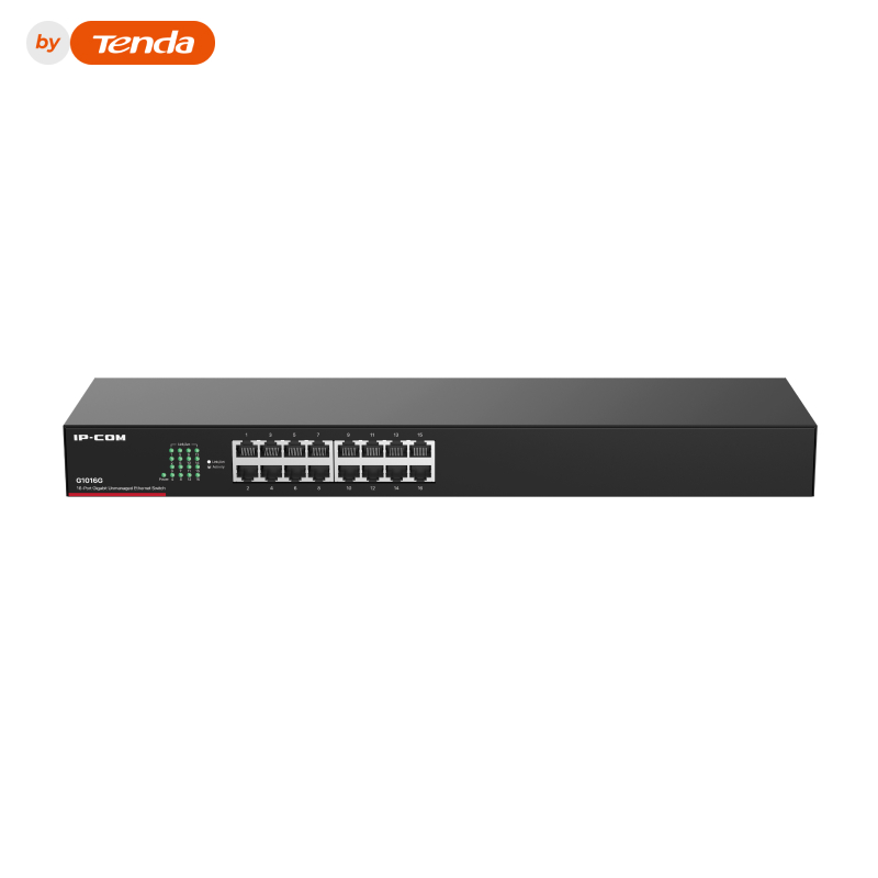 IP-Com G1016G Коммутатор 16-портовый неуправляемый Ethernet