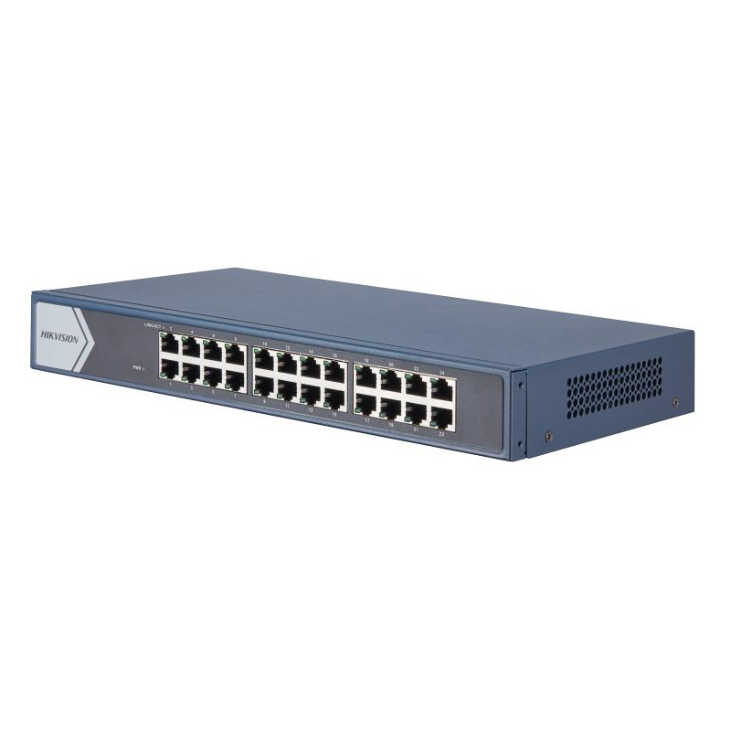 Hikvision DS-3E0524-E(C) Коммутатор 24-портовый неуправляемый SOHO