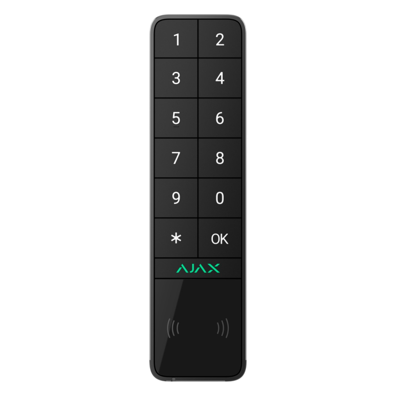 Ajax KeyPad Outdoor Jeweller 8MA черный Клавиатура