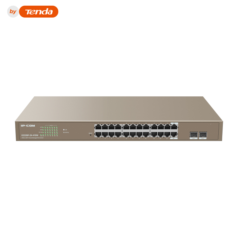 IP-Com G3326P-24-410W Коммутатор 24-портовый управляемый РоЕ