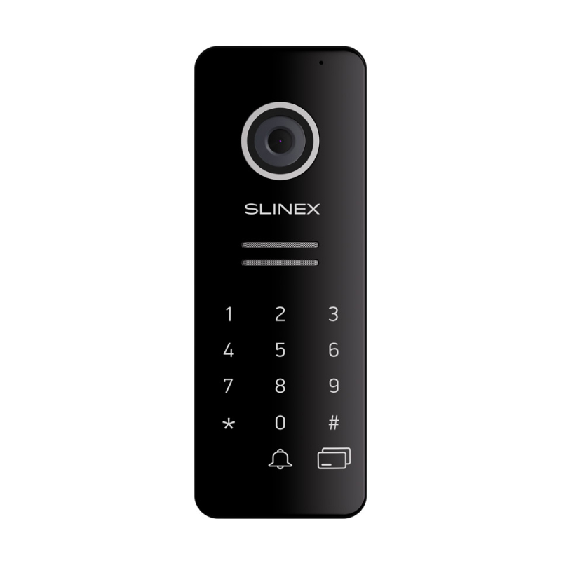 Slinex ML-30CR HD цвет черный. Вызывная панель с кодонаборником и считывателем 2,0 Мп (AHD)