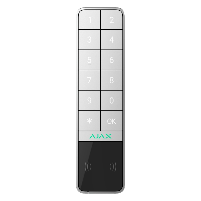 Ajax KeyPad Outdoor Jeweller 8MA белый Клавиатура