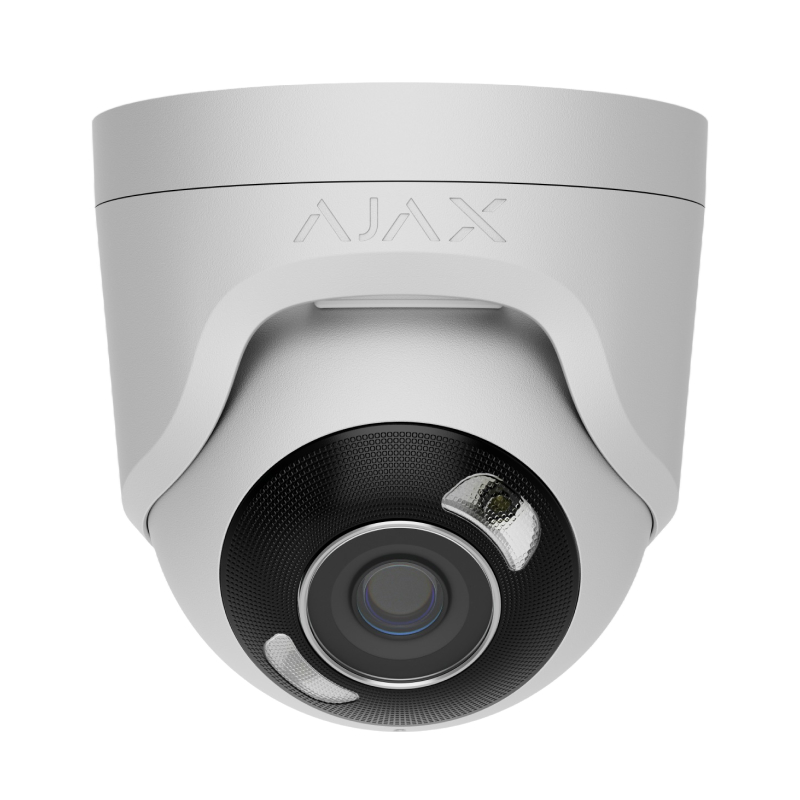 Ajax TurretCam HL белый IP-камера проводная (5Мр/2,8 mm)