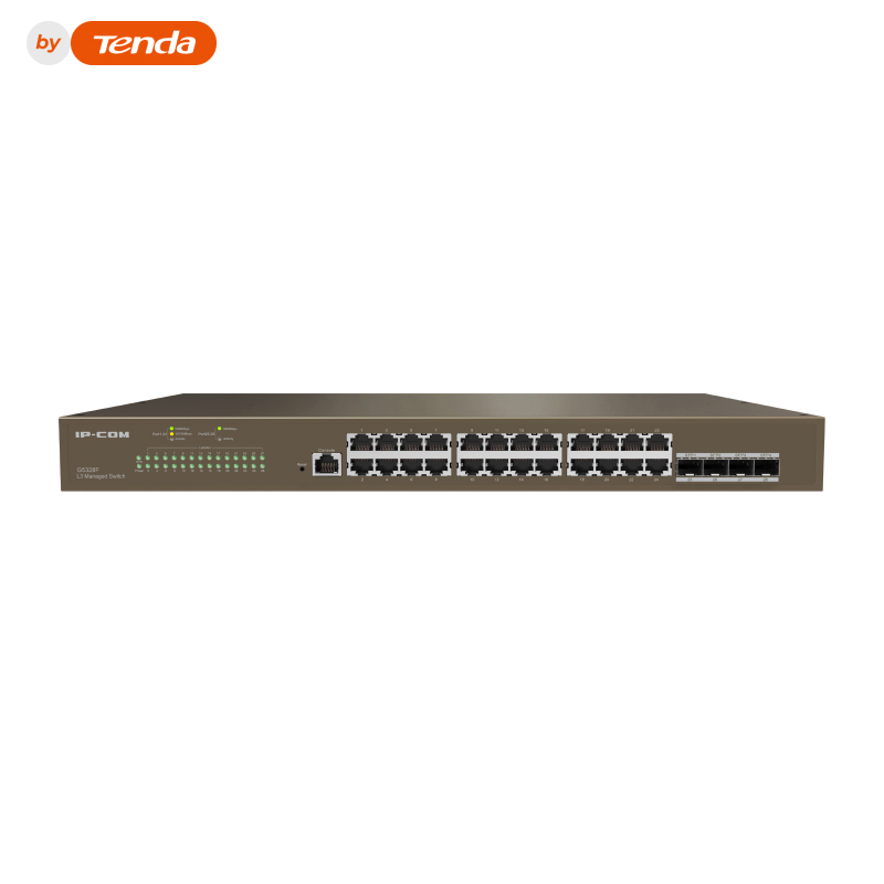 IP-Com G5328F Коммутатор 24-портовый управляемый, 4 SFP