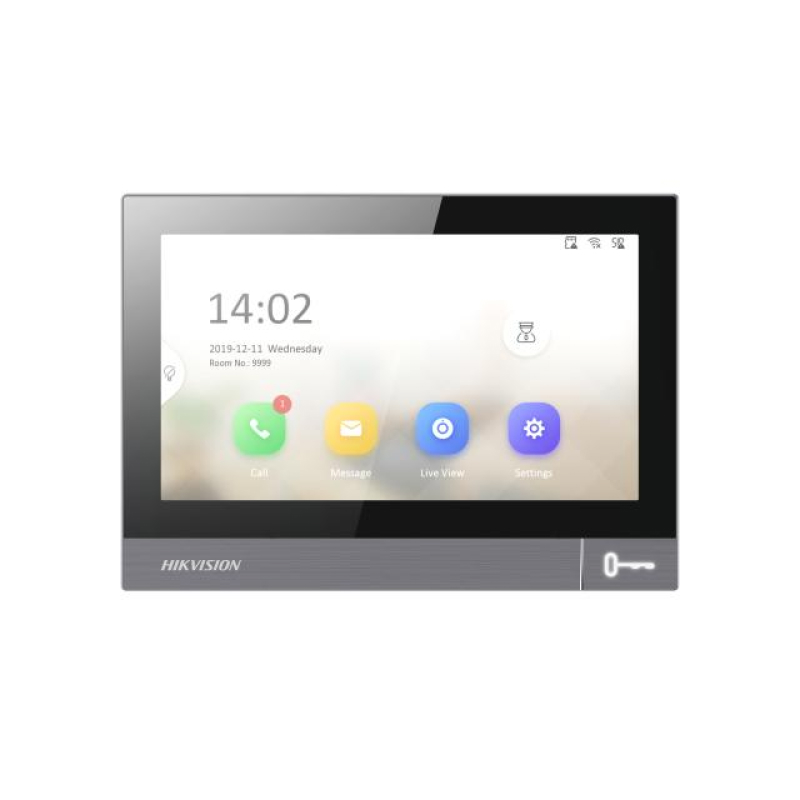 Hikvision DS-KH8381-WTE1 Видеодомофон  7" цветной TFT LCD экран