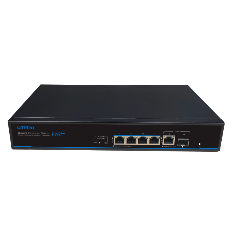 UTEPO UTP3306TS-PSD Коммутатор 4-портовый неуправляемый Hi-PoE