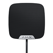 картинка Ajax Fibra HomeSiren черный Проводная домашняя сирена от компании Intant