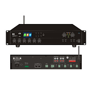 картинка ITC T-2240UC 2-канальный матричный цифровой микшерный усилитель 2*240 Вт с Bluetooth, тюнером и MP3 от компании Intant