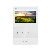 картинка Slinex SQ-04N Cloud цвет белый. 4" Цветной домофон c программной детекцией движения. от компании Intant
