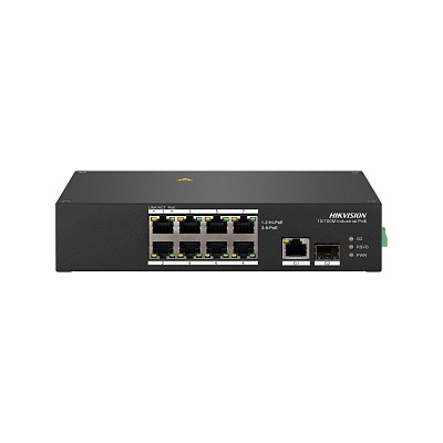 картинка Hikvision DS-3T0310HP Промышленный 8-портовый неуправляемый коммутатор Hi-PoE от компании Intant