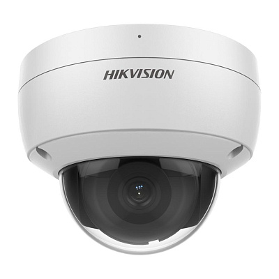 картинка Hikvision DS-2CD2123G2-IU (2,8 мм) (D) IP видеокамера 2 МП купольная со встроенным микрофоном от компании Intant
