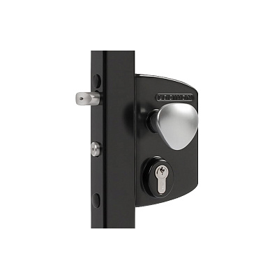 картинка Locinox LIKQ4040U2L9005VSZR Электромеханический замок (НЗ) на калитку / для распашных ворот от компании Intant